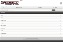 Tablet Screenshot of pipercrossusa.com